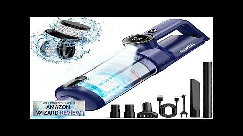 Handheld Vacuum Cordless Car Vacuum Cleaner with Brushless Motor 15000Pa Strong Review