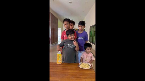 Bottle Flip & Noodle Challenge 🍜 | Fun Kids Competition