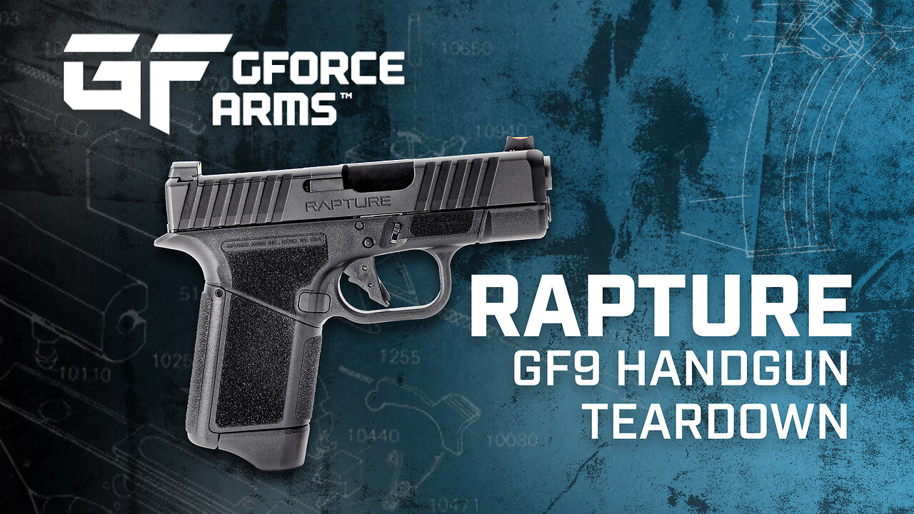GForce Arms - GF9 Rapture 9mm Handgun Teardown