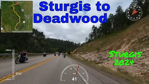 Sturgis to Deadwood / Sturgis Motorcycle Rally