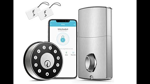 Sifely Smart Lock Keyless Entry Deadbolt with a Loose Knob