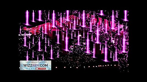 Halloween Lights Outdoor Purple Halloween Decorations Meteor Shower Lights Christmas Lights Review