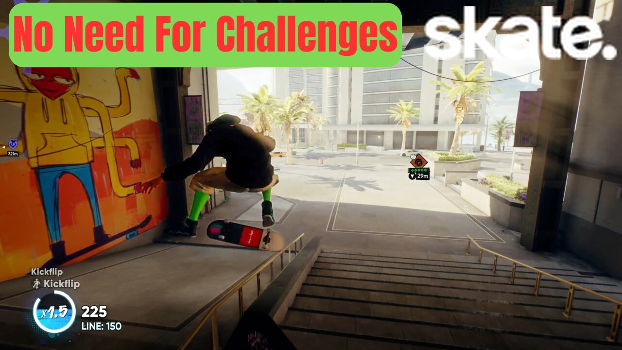 EA Skate. | No Need For Challenges | San Vansterdam | 4K