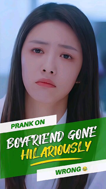 Prank On Boyfriend Gone Hilariously Wrong | Kdrama Funny Scene #kdrama #funnykdrama #kdramashorts