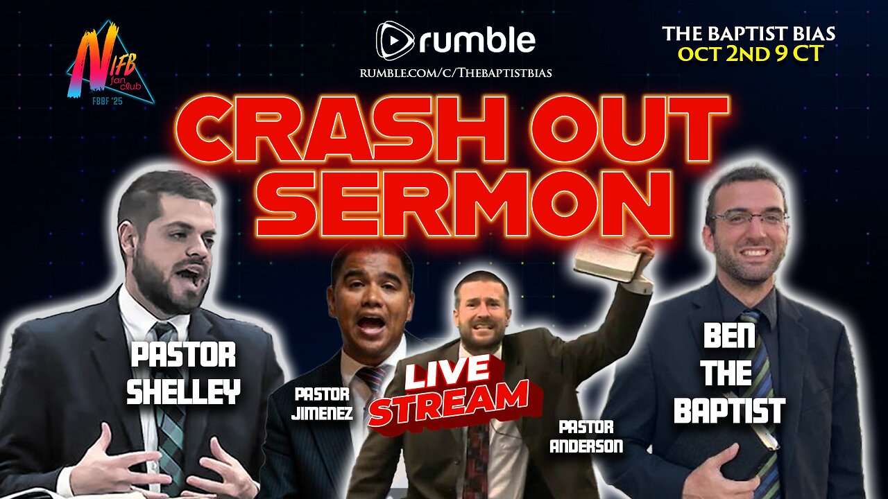 Crash Out Sermon by Pastor Jimenez on Pastor Steven Anderson | The Baptist Bias