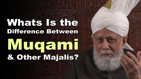 What Is the Difference Between Muqami & Other Majalis?