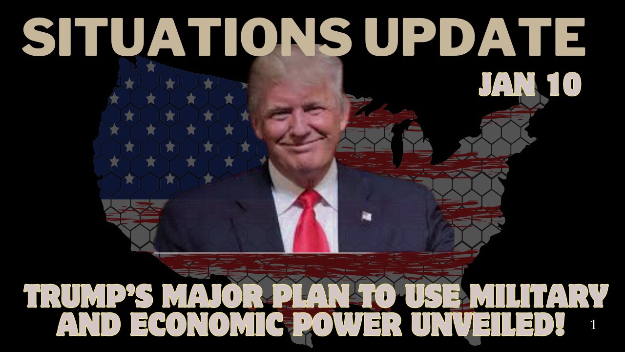 Situation Update – Trump’s Major Plan to Use Military and Economic Power Unveiled!