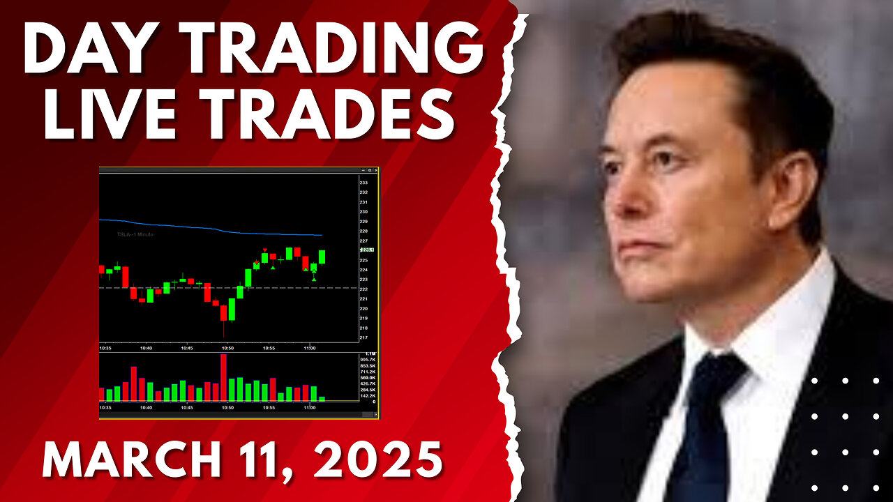 Live Day Trading - Thanks Elon