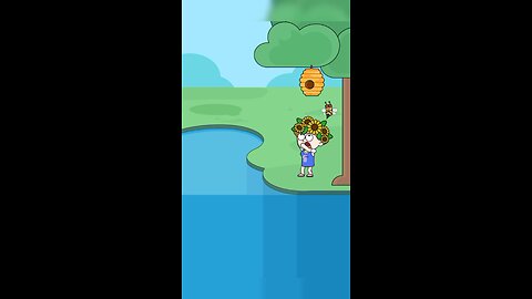 The bee thought it was a flower… big mistake! #shorts