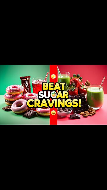 Healthy Swaps That Beat Sugar Cravings 🍓🍫 | #Shorts #HealthyEating