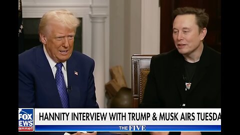 President Trump and Elon Musk Interview with Sean hannity - 02.18.2025 - WATCH PARTY!