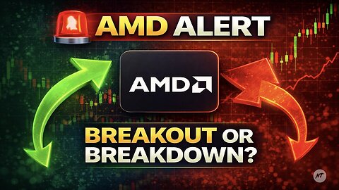 AMD at a Critical Level – Breakout or Breakdown Ahead? 🚨