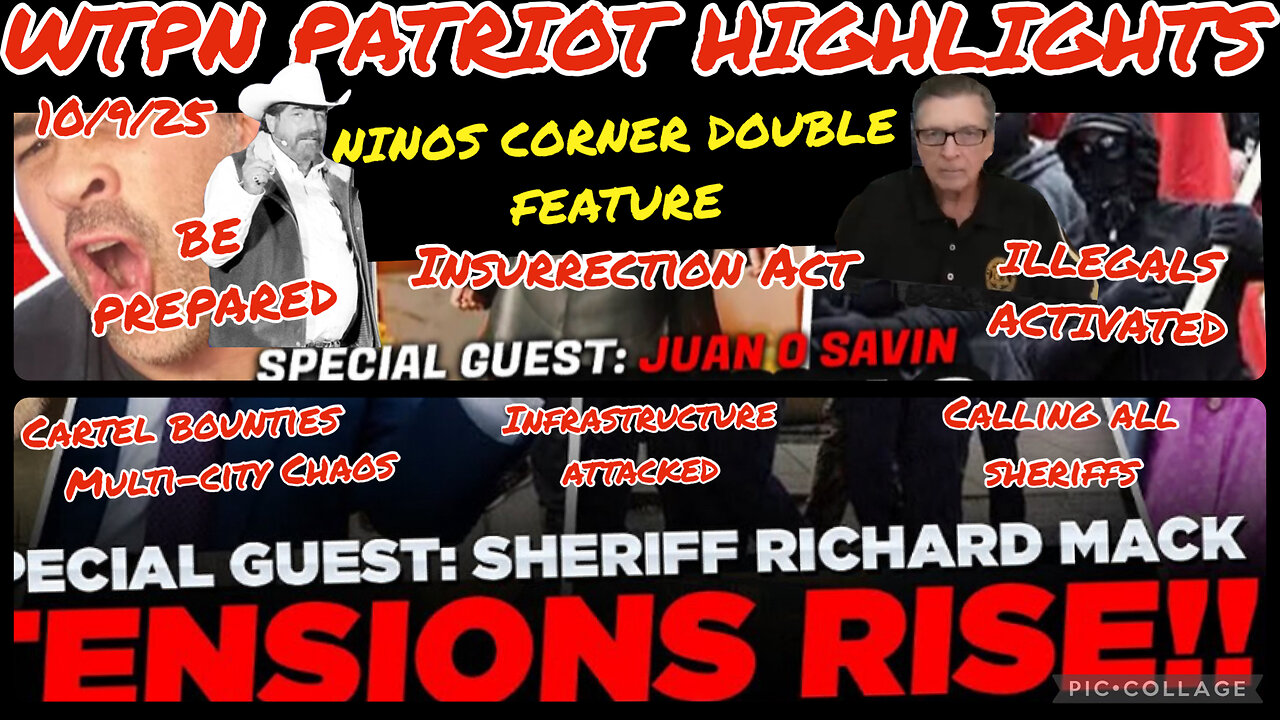 WTPN PATRIOT HIGHLIGHTS NINO DOUBLE FEATURE 10/9/25