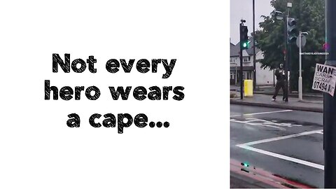 Not every hero wears a cape