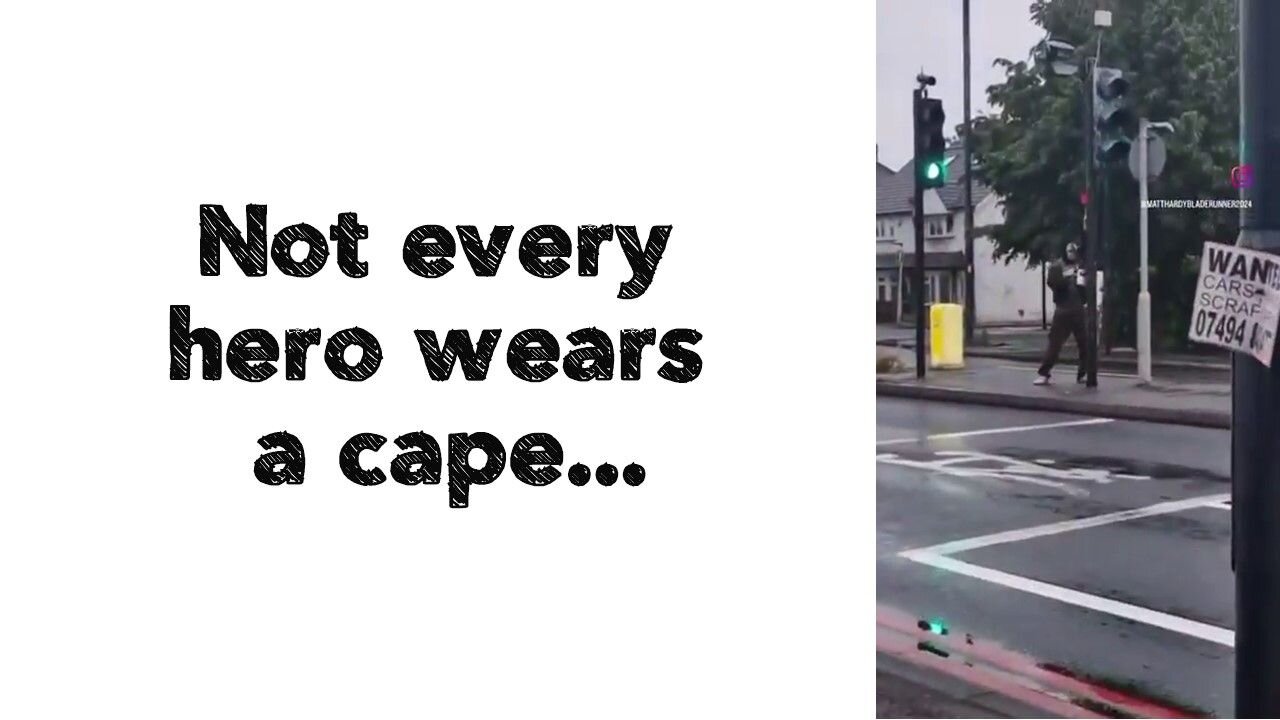 Not every hero wears a cape