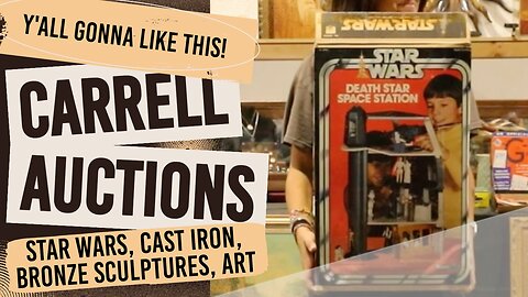 Y'ALL GONNA LIKE THIS: STAR WARS, ART & SCULPTURES, CAST IRON