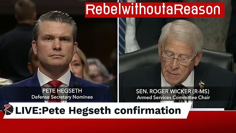 Pete Hegseth Confirmation Hearing