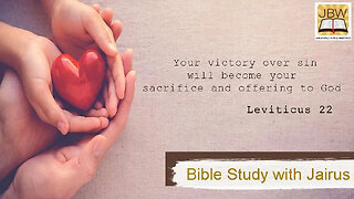 #Bible #Jairus #Leviticus 22 Priests must be holy when they are offering sacrifices to the Lord