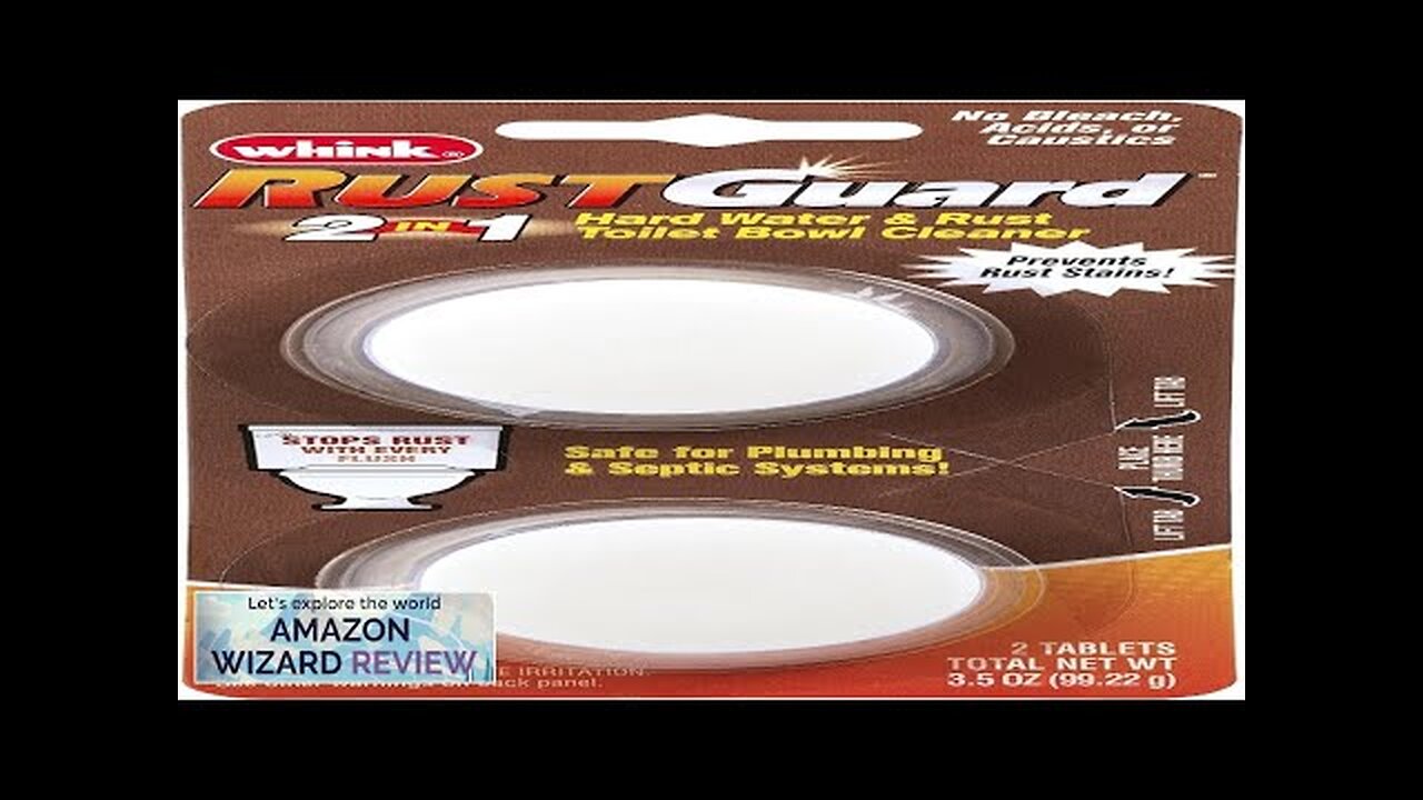 Whink 20223 RUSTGuard Time Released Bowl Cleaner 3.5 Oz Review