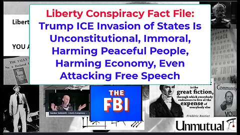 Liberty Fact File: Trump's ICE Attack on Constitution, Ethics, Speech, Grows