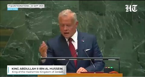 ISRAEL DESECRATING 'MUSLIM & CHRISTIAN SITES' - JORDAN - GAZA - UNGA 👊