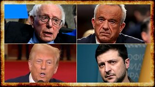 Bernie vs RFK Jr at Hearing, Trump Wants 30K Migrants at GITMO, DUBIOUS Ukraine "Peace Plan" LEAKED