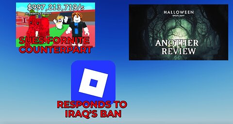 Halloween Spotlight Review 2, Roblox responds to Iraq & RTC News turns 7 Years
