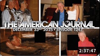 12 23 25 American Journal: Epstein Files Further Expose CIA Ties, Pedo Posing With Young Children