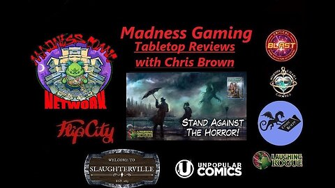 Madness Gaming Reviews w/Chris Brown "Arkham Horror RPG"