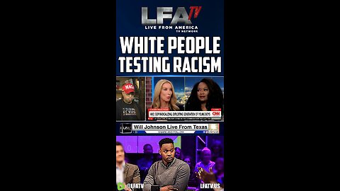 White People Testing Racism