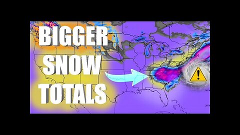 This Winter Storm Just Upgraded Again - BIGGER SNOW & EXTREME COLD Ahead!