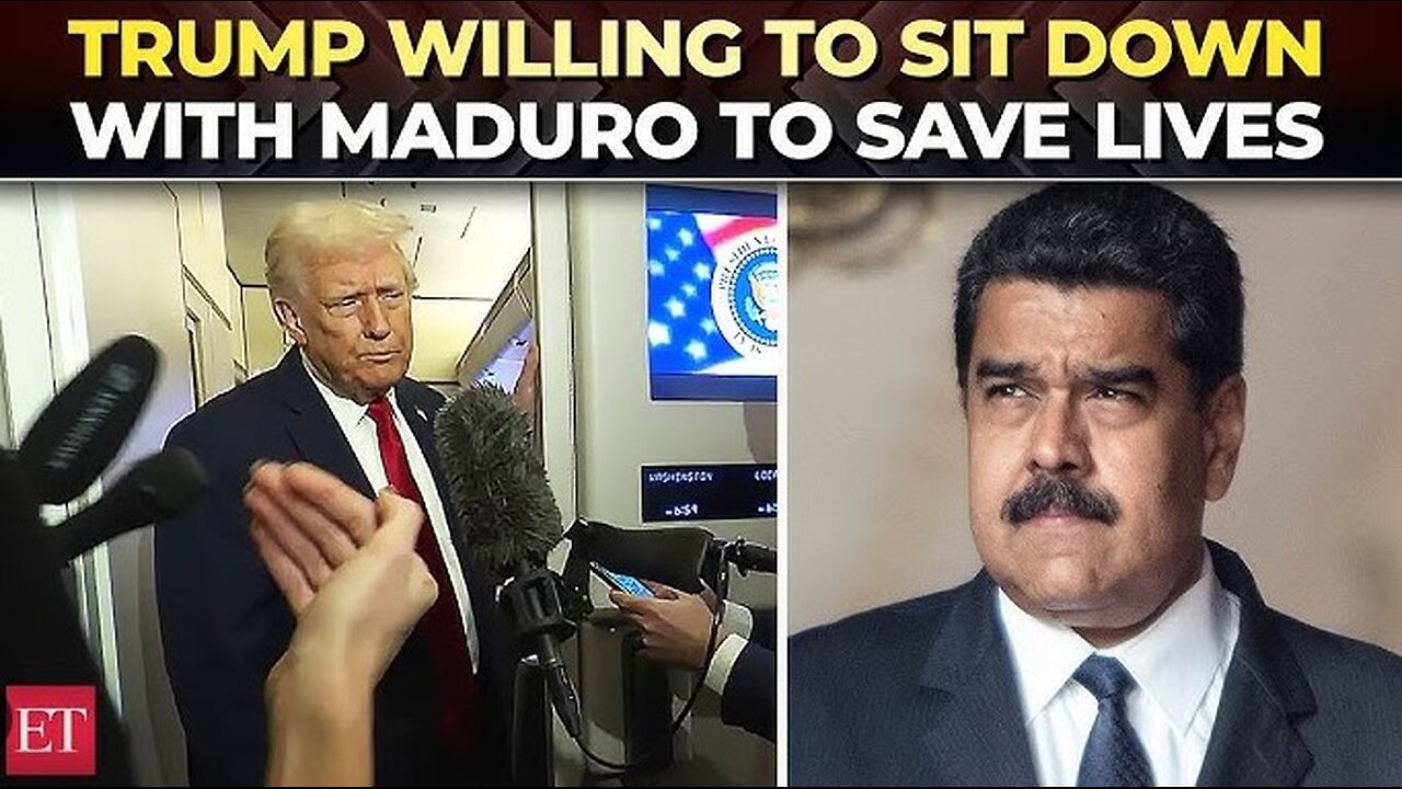 Trump Told Maduro to Leave Save Yourself, Your Family