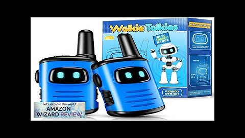 Kids Walkie Talkies Toys for Boys: comedyfun Mini Robots Walkies Talkies 2 Review