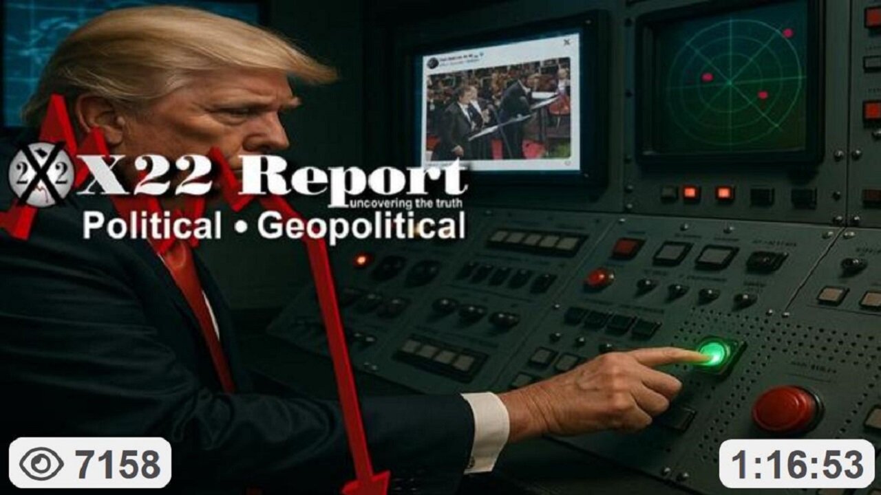 Brennan Sends Message To Comey, Did Scavino Give Us The Green Light? Sum Of All Fears ~ by X22 Report (10.23.25) (Ep 3759b)