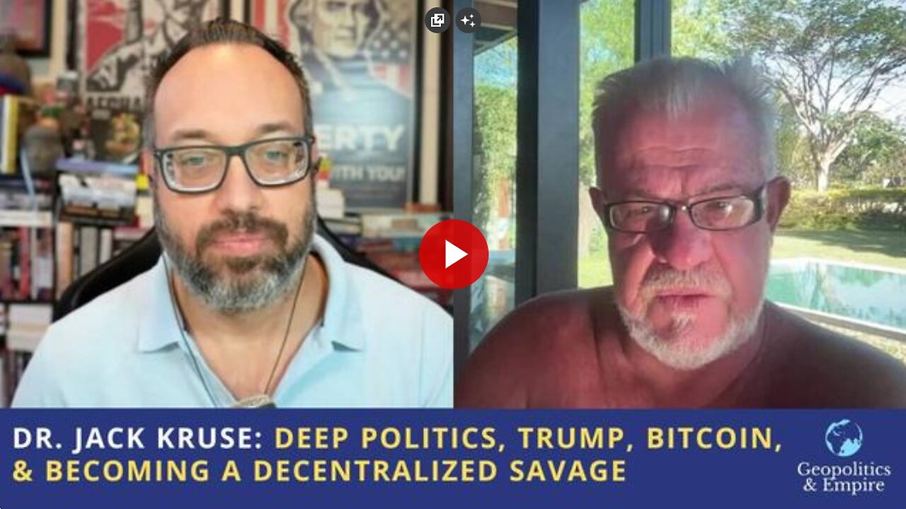 Dr. Jack Kruse: Deep Politics, Trump, Bitcoin, & Becoming a Decentralized Savage