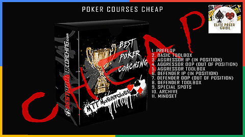 BEST POKER COACHING MTT MASTERCLASS