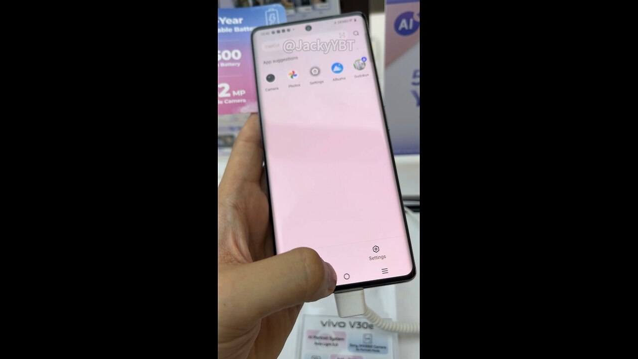 Vivo V30e Sky Mirror First look!