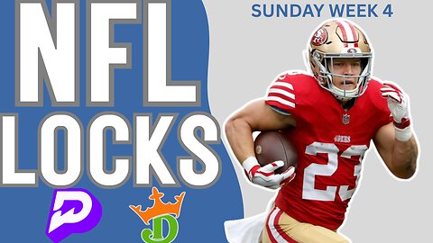 NFL SUNDAY WEEK 4 - TOP GAME BETS - TOP PLAYER PROPS + HAIL MARY'S