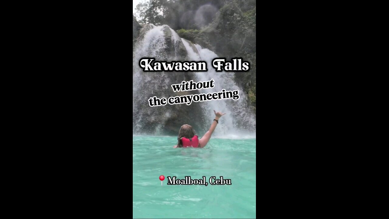 Kawasan Falls without canyoneering