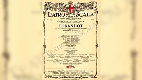 Puccini: Turandot | Dimitrova, Domingo, Ricciarelli - Maazel, Zeffirelli (La Scala 1983)
