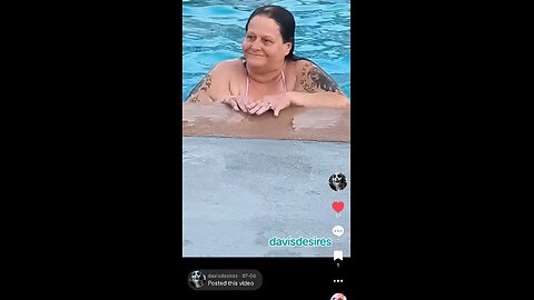 swimming in the pool this past July 4th