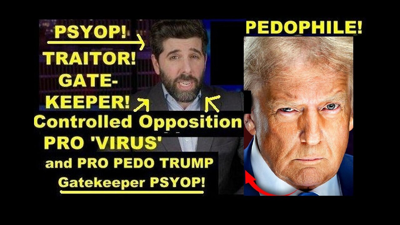 Controlled Opp PRO 'Virus' & Pedo TRUMP Gatekeeper Psyop 'The People's Voice' in Plain Sight!