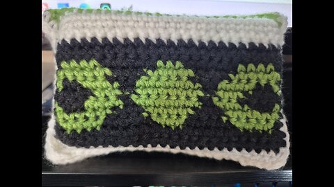 Rumble Inspired Colors #Crochet Tarot Card Case