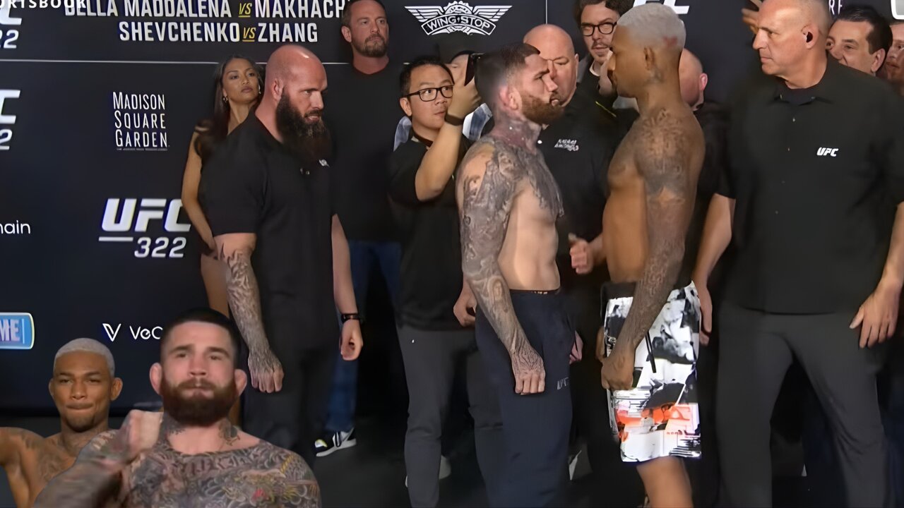 UFC 322: Sean Brady vs Michael Morales! Weigh in and Face Off!