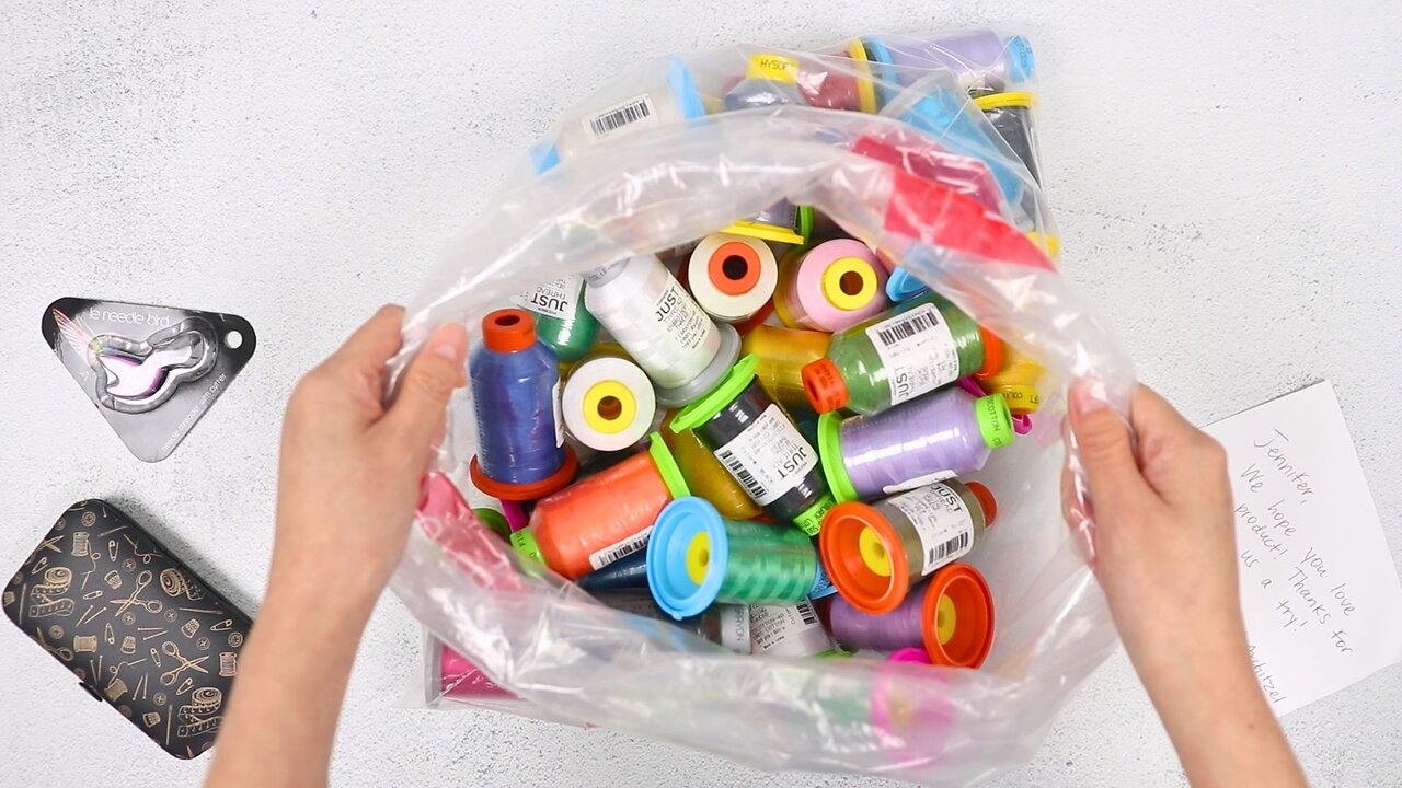 Is this a LIFETIME Supply of Thread? 🧵 haha