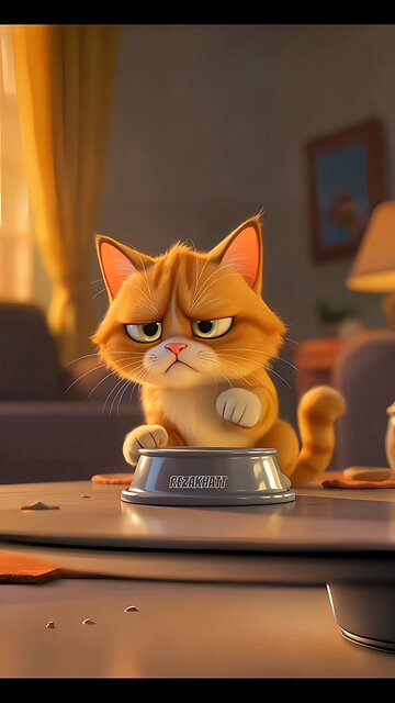 When the food bowl is empty