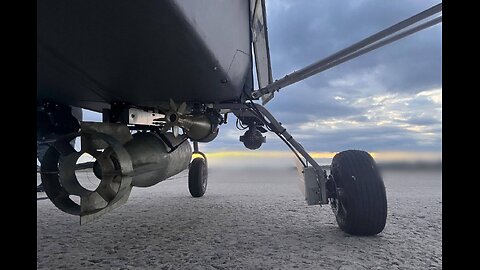 Footage of the preparation and launch of unmanned light-engine aircraft for strikes on Russia.