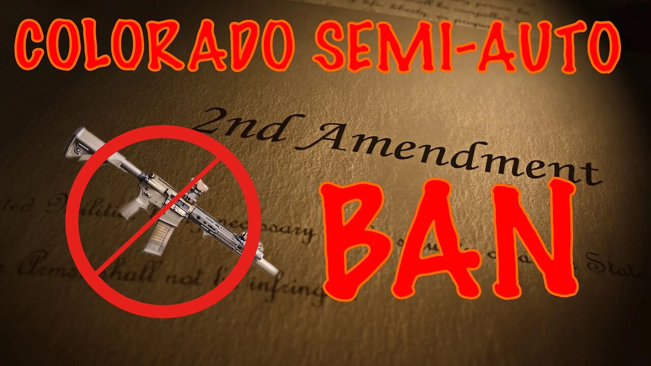 New Year, New Ban: Why Colorado's Semi-Auto Ban is DOOMED
