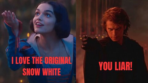 LUKE COVERS! (New Snow White Trailer Respects the Past? WEIRD! WEIRD!)