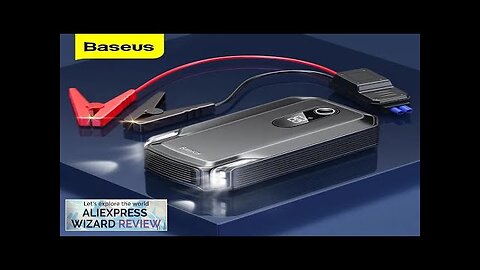 Baseus 20000mAh Jump Starter Power Bank 2000A 12V Portable Car Battery Starter Review